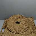 Large Laundry Hamper Laundry Basket Round 34.3 Gal (130 L) Handwoven Wicker Laundry Baskets Rattan Laundry Basket with Laundry Bag Handles 2 Mesh Bags for Living Room Bedroom Natural
