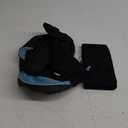 Dog Sling for Small Dogs & Cats Up to 10 lbs with Detachable Hard Bottom Breathable Mesh, Adjustable Strap & Large Pocket - Hands-Free Pet Carrier for Travel Walking Hiking (Black Size Small)