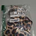 MR&HM Satin Pillowcase for Hair and Skin, Silk Satin Pillowcase 2 Pack, Toddler Size Pillow Cases Set of 2, Silky Pillow Cover with Envelope Closure (13x18, Brown Leopard)