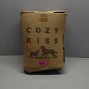 COZY KISS Dog Stairs for Small Dogs 19.7" H, Curved Dog Step for Puppy, Older or Cat, Medium Pet Ramp for Sofa, Couch or Bed, Ladder with High Density Foam, 4 Step, 15.7x28.3x19.7 inch, Grey