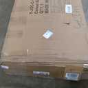 Dining Table Set for 4,Kitchen Table and Chairs for 4, Round Dining Room Table with Upholstered Chairs, 5 Piece Space Saving Circle Wood Kitchen & Dining Room Dinner Dinette Table Set (Vintage, 47In)