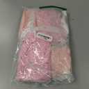 Ramede 6 Pack Preemie Swaddle Blanket with Hats Sleep Swaddle for Baby Boy Girl Preemie Newborn Sacks Soft Cotton Wearable , 18 (Bear,Pink)