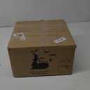 2025 Large Witch Cauldron Halloween Decorations Outdoor, Black Plastic Bowl Decor on Tripod with Lights Halloween Cauldron Pot Witches Cauldron Hocus Pocus Candy Bucket Decoration for Porch Home Party