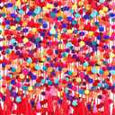 VitalCozy 24 Pcs 118 ft Cinco De Mayo Garland Yarn Mexican Pom Pom Garland Decorations Colorful Mexican Tassel Party Decoration Fiesta Rainbow Hanging Strand Fiesta Party Decor Wool Ball Decor