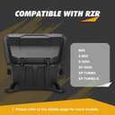 KEMIMOTO UTV Rear Cargo Box 69 QT Storage Box Compatible with Polaris RZR 900 S 1000 XP Turbo S RZR XP 1000 Cargo Bed Box 2881193 Low-Density Polyethylene Cargo Storage Box