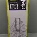 Bike Rack for Garage & Home by Delta Cycle - No Drilling Required - Fully Adjustable Gravity Storage Rack for Any Style Bicycle - Freestanding Vertical Rack