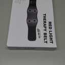 Cordless Back Massager Belt, Red Light Therapy Back Massager with 6 Heat, 6 Vibration for Pain Relief Deep Tissue, 4 Motors with Heating Pad for Back, Gifts for Women Men Mom Dad