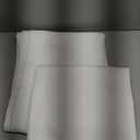 H.VERSAILTEX White Curtains 84 inches Long for Living Room Thermal Insulated Room Darkening Window Treatment Panels Drapes Light Reducing Curtains for Bedroom, 2 Panels, 52" W x 84" L, White