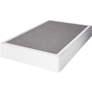 Twin-Box-Spring, 9 inch Metal Twin-Size Box-Spring Only, Heavy Duty Box Spring Twin with Fabric Cover, Easy Assembly, Non Slip, Noise Free