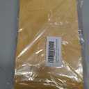 100pcs 5.9 x 8.62 Inch Kraft Stand Up Pouches Zip Lock Food Storage Bags with Matte Window Multipurpose Kraft Paper Bags Reusable, Heat-Sealable