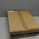 Black and Gold Chandelier, 6-Light Farmhouse Chandelier for Dining Room Lighting Fixtures Hanging, Dining Light Fixtures Industrial Modern Light Fixture for Bedroom, Foyer, Living Room and Entryway