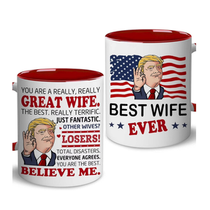 Valentine Mugs For Wife - Best Ever Wife Cup