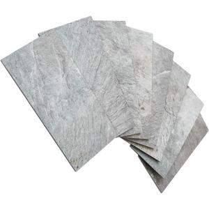 AULIGET 3" x 6" Subway Tile Peel and Stick Backsplash, Thick PVC Stick on Wall Tiles (100, Mountain Rock)