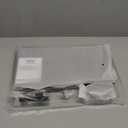 Wireless Keyboard and Mouse Combo, Ergonomic Keyboard with Wrist Rest, Phone Holder, Sleep Mode, 2.4G Lag-Free Rechargeable Silent Cordless Keyboard Mouse Set for Windows, Mac, Laptop, PC (Black)