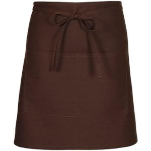 FAME Adult's Half Bistro Apron (Brown)