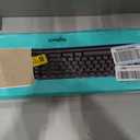 Logitech MK270 Wireless Keyboard and Mouse Combo for Windows, 2.4 GHz Wireless, Compact Mouse, 8 Multimedia and Shortcut Keys, 2-Year Battery Life, for PC, Laptop - Black