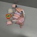 Musical Owl Rattle Sheep Pink Elephant Car Seat Toys for Babies 0-6 Months, Hanging Stroller Toys for Baby Girls 3-6 Month, Newborn Girl Infants Baby Birthday Gift Toy 0-12 Months
