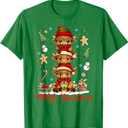 Merry Christmas Heifer Highland Cows Lover Men Women Kid T-Shirt L