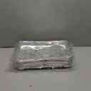 Pack Of 12-1/4-Size (Quarter) Sheet Cake Aluminum Foil Pan Extra Sturdy and Durable  Great for Bake Sales, Events and Transporting Food - 12-3/4" x8-3/4 x 1-1/4"