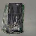 DEERLAMN Case for Samsung Galaxy A16 5G with Slide Camera Cover+Screen Protector (1 Pack), Rotated Ring Kickstand Military Grade Shockproof Protective Cover-Black