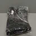 PullCrease 28 Inch Christmas Tree Collar, Natural Woven Xmas Tree Ring, Farmhouse Paper Rope Xmas Pine Skirt Holiday Rustic Base Cover for Christmas Greenery Decorations (Black)