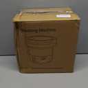 Portable Washing Machine - 16L Mini Foldable Washer with Spin Basket, Deep Cleaning for Small Clothes & 3 Cleaning Modes, Collapsible Laundry for Apartment, Dorm, Hotel, RV and Travel (Green)