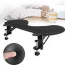 Desk Extender Adjustable Arm Rest Support for arm Support for Computer Desk Ergonomic Arm Rest Extender Rotating Mouse Pad Holder for Table Office Desk