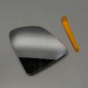 Compatible with Tesla Model Y Driver Side Mirror 2019 2020 2021 2022 2023 2024 - Left Side View Mirror Replacement Glass Power Heated, with Backing Plate