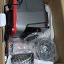 Electric Cheese Grater, Salad Maker With 5 Different Shapes of Blades, 250W Electric Slicer Shredder, Electric Salad Machine for Cheeses, Fruits and Vegetables, Silver