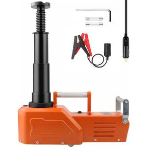 Electric Car Jack 15 Ton, 12V Heavy-Duty Hydraulic Jack with LED Light, Electric Floor Jack for Truck SUV RV Van, Lifting Range 7.920.5 Inches