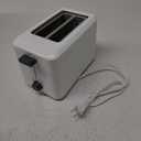 Elite Gourmet ECT-1027 Cool Touch Toaster, 7 Toast Settings Cancel Functions, Slide Out Crumb Tray, Extra Wide 1.5" Slots for Bagels Waffles Specialty Breads, Puff Pastry, Snacks, White