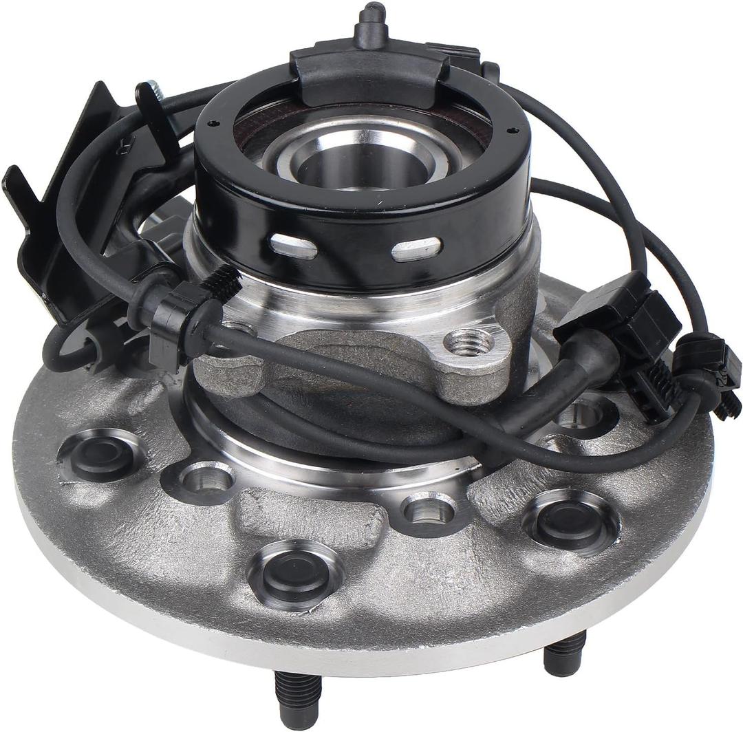 KUSATEC 515111 Front Right Wheel Bearing and Hub Assembly Compatible with 2004-2008 Chevy Colorado, GMC Canyon, 2006 Isuzu i-350 2007-2008 i-370, 6 Lug Bolts w/ABS