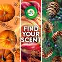 Air Wick Plug In Scented Oil Refill, Infused with Essential Oils, Plug In Air Fresheners for Home, Brown Sugar & Vanilla, 6 ct