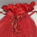 Flower Girl Dresses Lace Embroidery Off The Shoulder Tulle Dress Communion Pageant Wedding Dance Gown Size 140