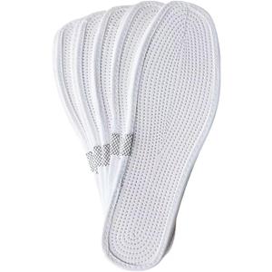 5 Pairs Insoles for Women, Zero Drop, Cotton Insoles, Washable & Reusable, Sweat Absorbing & Odor Control, US Women 7.5 /Men 6/EU 40  Minimalist & Breathable