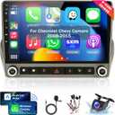 Car Stereo for Chevrolet Chevy Camaro 20082015, 9 Touchscreen Android Car Radio, Wireless CarPlay & Android Auto, Bluetooth GPS Navigation, DSP EQ, Backup Camera Support Upgrade for Camaro Radio