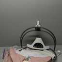 Soobaby Baby Swing For Infants,Electric Bouncer For Babies,Portable Swing For Baby Boy Girl,Indoor Baby Rocker With 5 Sway Speeds,Music And Bluetooth,Light Pink - Color Light Pink