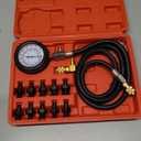Oil Pressure Tester Tool, Oil Pressure Gauge kit, 0-140 PSI Pressure Test Diagnostic Tools, Engine Oil Pressure Tester Tool kit, for car Truck (red)