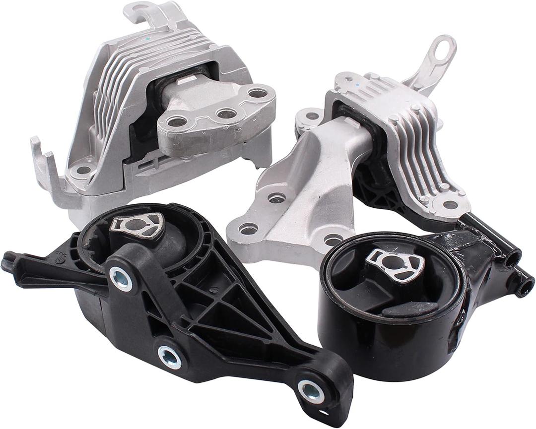 NewYall Engine Motor Mount and Automatic Transmission Mount Set for Chevrolet Cruze 1.4L 2011-2016