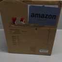 Fiqevs Upgrade Dimmable Floor Lamp, 3 Globe Mid Century Floor Lamps for Living Room with Frosted Glass Shade and 3 LED Bulbs, Vintage Modern Gold Standing Lamp for Bedrooms, Office - Antique Brass