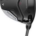 Callaway Golf Quantum Max Fairway Wood, Hand Orientation: Left, Shaft Material: Denali Silver 70 Gram, Flex: Stiff, Configuration: 3 Wood