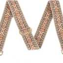 2 x Wide Purse Strap Replacement Crossbody Shoulder Bag Strap Adjustable Handbag Strap Replacement Belts Gold Hardware