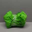 Small green tote bag, neon green 10 pack