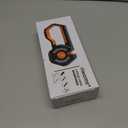 6-Stage Knife Sharpener - Premium Kitchen Knife Sharpeners - Adjustable Handheld Manual Knife Sharpeners for Kitchen Knives, Scissor and Chef Knife.Easy for beginners to use (ORANGE)