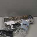 Set of 4 Snowflake Solar Christmas Decorations, 8 Modes Swaying Garden Lights, Outdoor Pathway Solar Christmas Stake Lights, Upgraded Base on Firefly Light for Lawn Decor (Warm White)