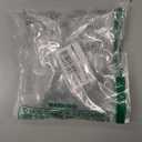 20pcs Plastic Locking Shelf Support Pegs,6mm Shelf Pins ,Self-Locking Bracket Clips,Clear Shelf Pegs for for Kitchen Cabinet Furniture Book Shelves, 6mm Peg x 3/4" Thick Shelves