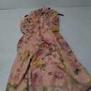 Jessica Howard Women's Fit and Flare Midi Dress with Tie Neck in Chiffon Lurex 24W