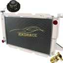 4 Row Aluminum Radiator for 1985-1997 Ford Bronco F250 F350 F150 F Super Duty F53 V8 5.0L 5.8L 7.3L Pickup Radiador 86 87 88 89 90 91 92 93 94 95 96 Radiators Crossflow Radiadors