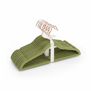 HOUSE DAY Tranquil Blue Velvet Hangers 30 Pack, Non Slip Clothes Felt Hanger Heavy Duty for Coat, Premium Slim Space Saving Suit Hangers for Closet Organizer, 360° Rotating Silver Hook