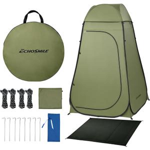 EchoSmile Pop Up Shower Tent Portable Outdoor Privacy Camping Changing Tent